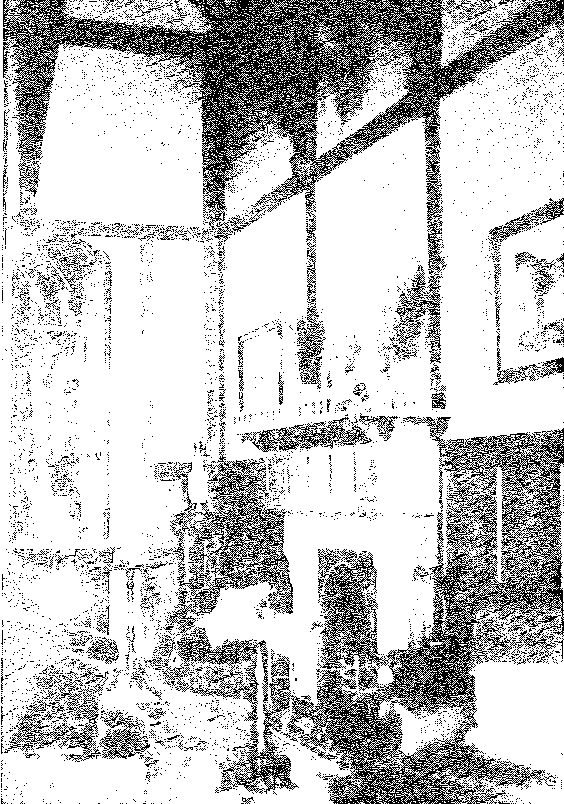 Biała Waka. Kominek w hallu, przed 1939 r.