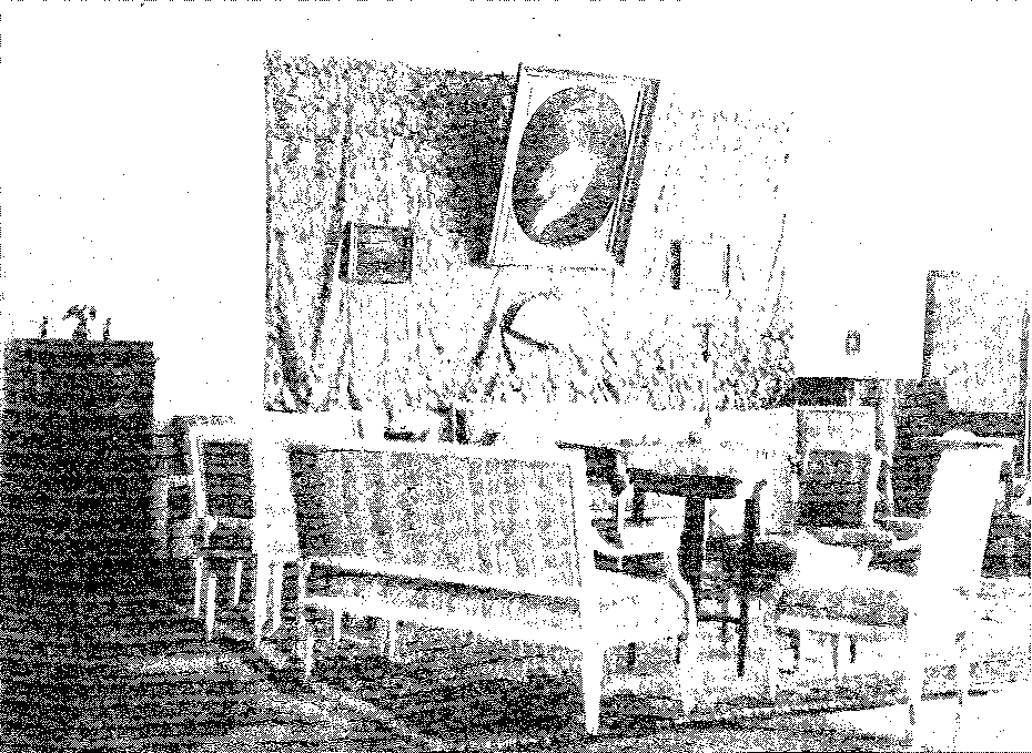 Biała Waka. Salon, przed 1939 r.
