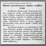 Artykuł w Gazecie Polowej, wrzesień 1920 roku